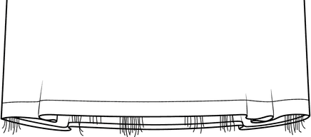 raw hem