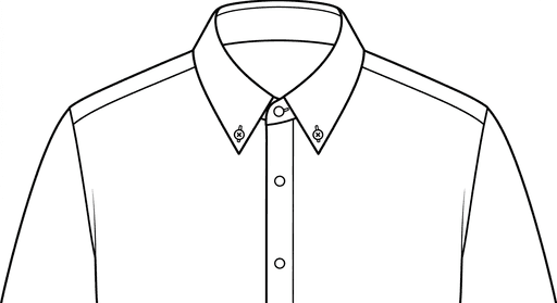 button-down collar