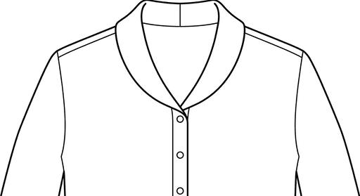 shawl collar