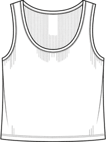 scoop neck
