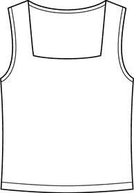 square neck