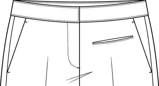 no pocket flap