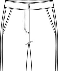 slant pocket