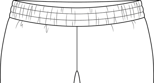 elasticated waistband