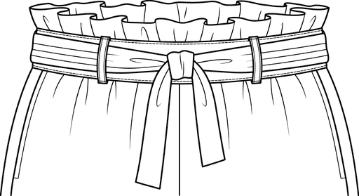 paperbag waist